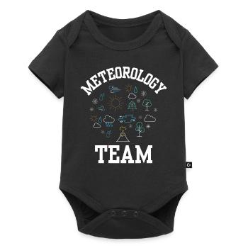 Team Meteorology Weather Forecast Meteorologist - Baby Premium short-sleeve bodysuit - black - Front