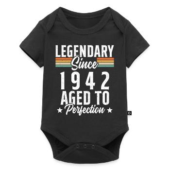 Legendary since 1942 - Baby Premium short-sleeve bodysuit - black - Front