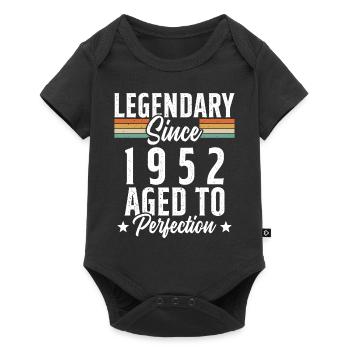 Legendary since 1952 Gift - Baby Premium short-sleeve bodysuit - black - Front