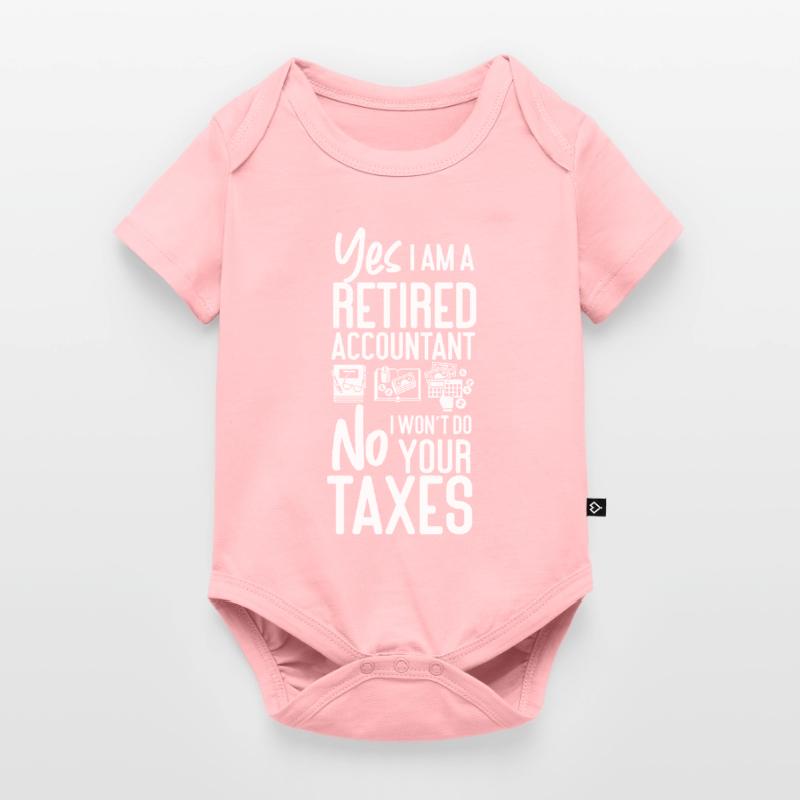 Comptable Comptable Comptable Body à manches courtes Premium Bébé