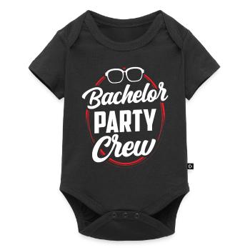 Bachelor Party Team Bachelor - Baby Premium short-sleeve bodysuit - black - Front