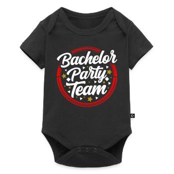 Bachelor Party Team Bride Bachelor - Baby Premium short-sleeve bodysuit - black - Front