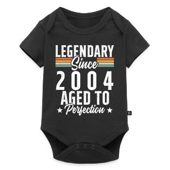 Legendary since 2004 - Baby Premium short-sleeve bodysuit - black - Front