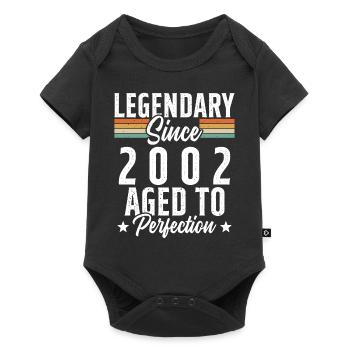 Legendary since 2002 - Baby Premium short-sleeve bodysuit - black - Front