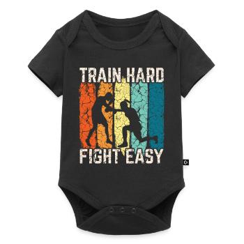 Boxen Martial Arts Boxing Box Club Boxer - Baby Premium short-sleeve bodysuit - black - Front