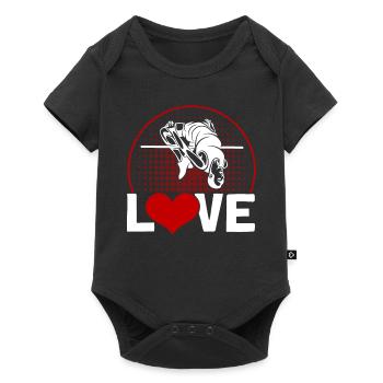 Jumping Pole Vault Pole Vault Gift - Baby Premium short-sleeve bodysuit - black - Front