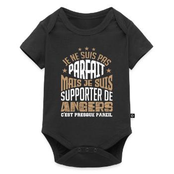 supporteur de Angers - Body à manches courtes Premium Bébé - noir - Devant