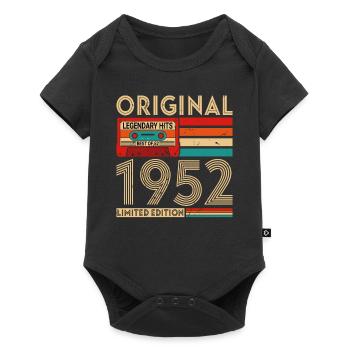 Original legendary hits Best of 1952 - Baby Premium short-sleeve bodysuit - black - Front