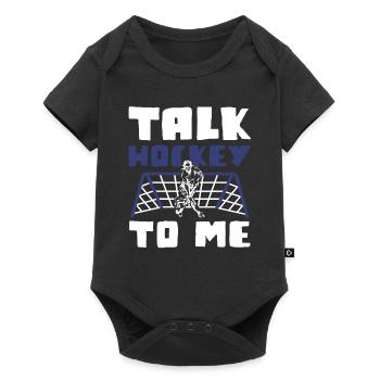 Field Hockey Sports - Baby Premium short-sleeve bodysuit - black - Front