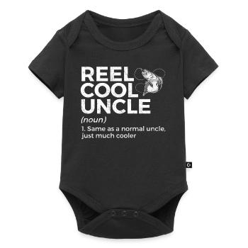 Fishing Angler Fishing - Baby Premium short-sleeve bodysuit - black - Front