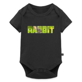 Hare - Baby Premium short-sleeve bodysuit - black - Front