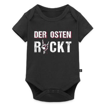 Punk Rock Pogo Anarchie Punks Punk Rocker Punk - Baby Premium Kurzarmbody - Schwarz - Vorne