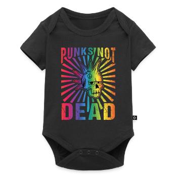 Punk Rock Pogo Anarchy Punks Punk Rocker Punk - Baby Premium short-sleeve bodysuit - black - Front