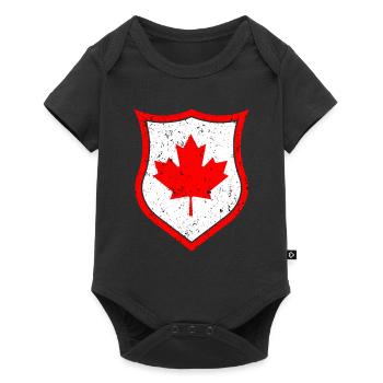 Canada - Body à manches courtes Premium Bébé - noir - Devant