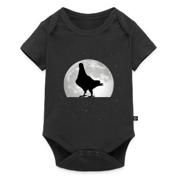 Pigeon Lune Pigeon Fancier City Pigeon - Body à manches courtes Premium Bébé - noir - Devant