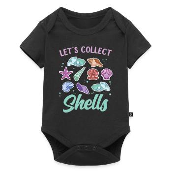 Collectons des coquillages Shell Shell Collector - Body à manches courtes Premium Bébé - noir - Devant