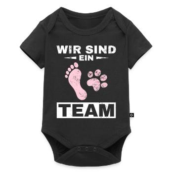 Dog, best fairy dog owner man, woman dogs - Baby Premium short-sleeve bodysuit - black - Front