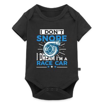 Je ne ronfle pas Drôle de ronflement - Body à manches courtes Premium Bébé - noir - Devant