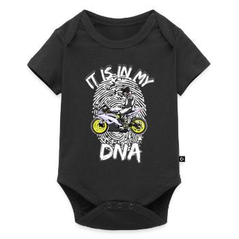 Motorcycle Lifestyle / Motorcycle / Motorcycle biker - Baby Premium short-sleeve bodysuit - black - Front