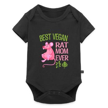 Rat - Baby Premium short-sleeve bodysuit - black - Front