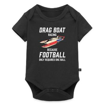 Drag Boat Racing I Drag Boat Driver Speedboat - Body à manches courtes Premium Bébé - noir - Devant