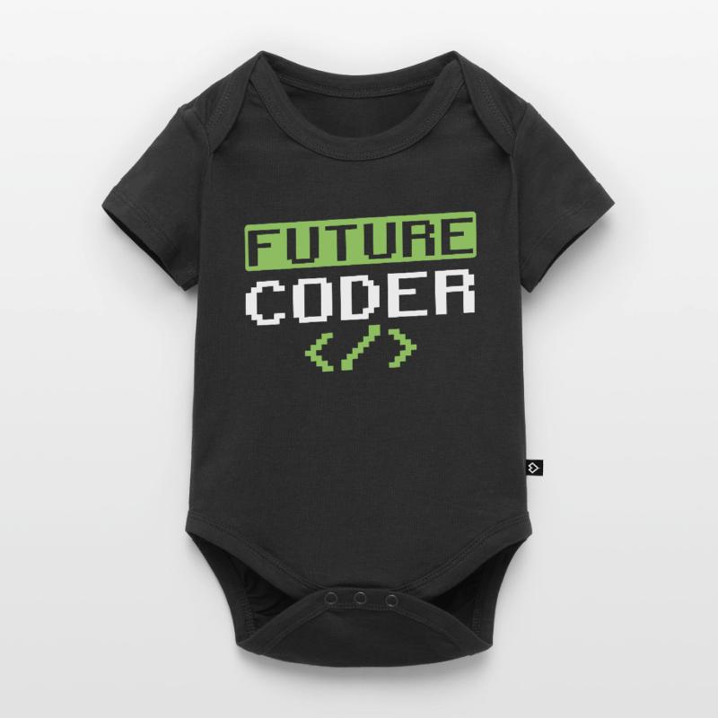 Future Coder Coding Programmer Code Baby Premium short-sleeve bodysuit
