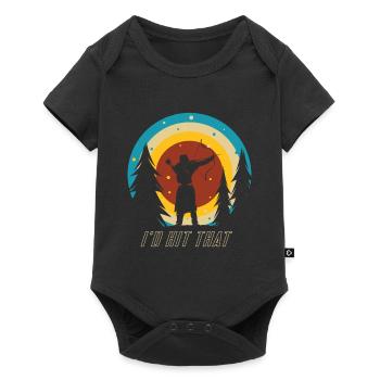 I would give this shooting - Baby Premium short-sleeve bodysuit - black - Front