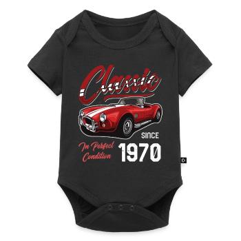 I'm Not Old I'm Classic Car Vintage Born In 1970 - Baby Premium short-sleeve bodysuit - black - Front