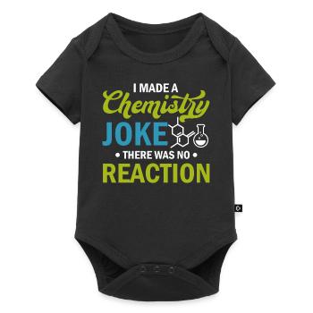Science - J’ai fait une blague de chimie il n’y avait pas de rea - Body à manches courtes Premium Bébé - noir - Devant