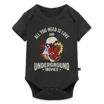 Underground Film, Independent Cinema, Horror - Baby Premium short-sleeve bodysuit - black - Front