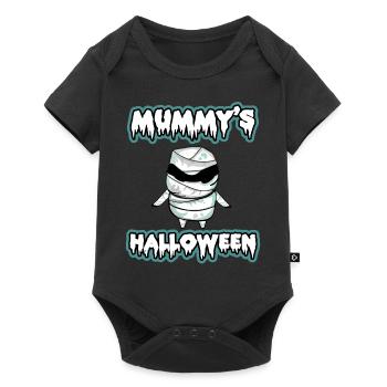 Costume de maman d’Halloween - Body à manches courtes Premium Bébé - noir - Devant