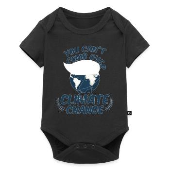 You Cant Comb Over Climate Change - Baby Premium short-sleeve bodysuit - black - Front