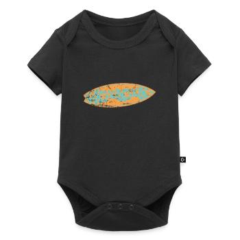 Surfboard Surfing Water Sports Wind - Baby Premium short-sleeve bodysuit - black - Front