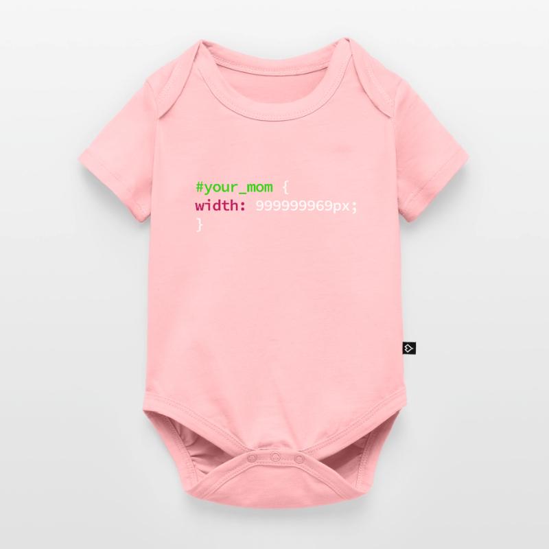 Web and CSS Programmer Developer Coding Code Baby Premium short-sleeve bodysuit