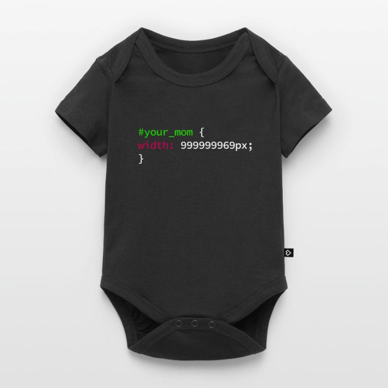Web and CSS Programmer Developer Coding Code Baby Premium short-sleeve bodysuit