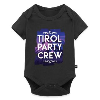 Tirol Party Crew - Body à manches courtes Premium Bébé - noir - Devant