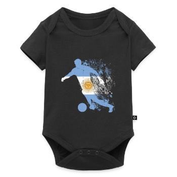 National Team Argentina World Cup - Baby Premium short-sleeve bodysuit - black - Front