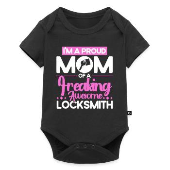Locksmith Lock Picking Employee Locksmith - Baby Premium short-sleeve bodysuit - black - Front
