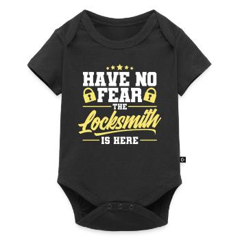 Locksmith lock picking employee locksmith shop - Baby Premium short-sleeve bodysuit - black - Front