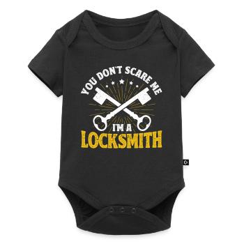 Locksmith lock picking employee locksmith shop - Baby Premium short-sleeve bodysuit - black - Front