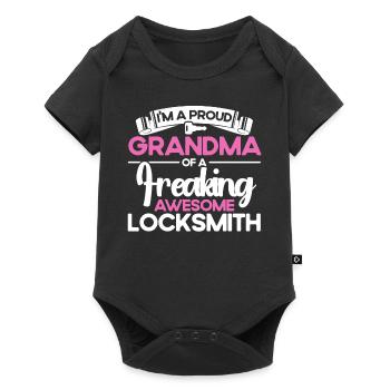 Locksmith Lock Picking Employee Locksmith - Baby Premium short-sleeve bodysuit - black - Front