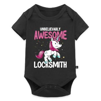 Locksmith Lock Picking Employee Locksmith - Baby Premium short-sleeve bodysuit - black - Front