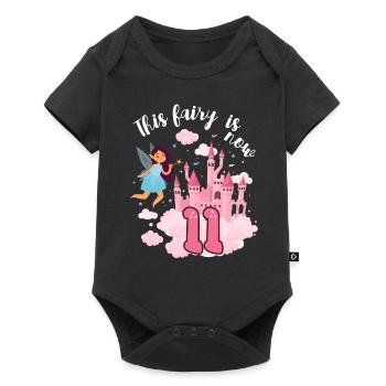 This fairy is now 11 Magic Castle 11. - Baby Premium short-sleeve bodysuit - black - Front