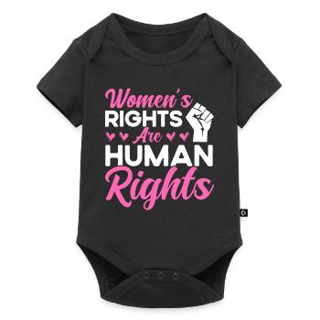 Women's rights Gender equality - Baby Premium short-sleeve bodysuit - black - Front