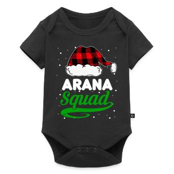 Escouade Arana - Body à manches courtes Premium Bébé - noir - Devant
