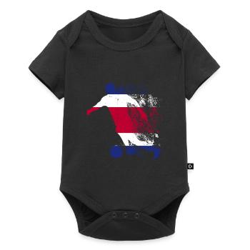 National team Costa Rica Football World Cup - Baby Premium short-sleeve bodysuit - black - Front