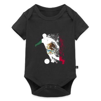 Coupe du monde de l’équipe nationale du Mexique - Body à manches courtes Premium Bébé - noir - Devant