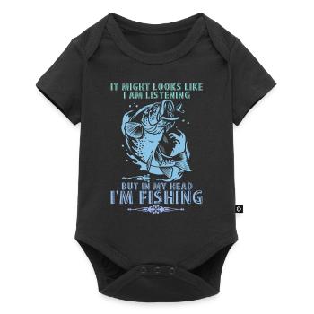 It may look like I'm - Baby Premium short-sleeve bodysuit - black - Front