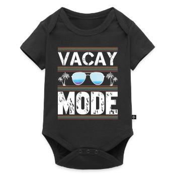 Vacay Mode Holiday Road Trip Holiday Outfit - Baby Premium short-sleeve bodysuit - black - Front