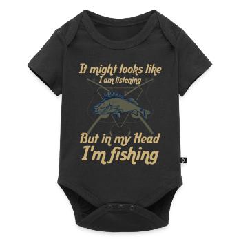 It may look like I'm - Baby Premium short-sleeve bodysuit - black - Front